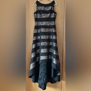 Adrianna Papell | Black & Lace Gown size 10